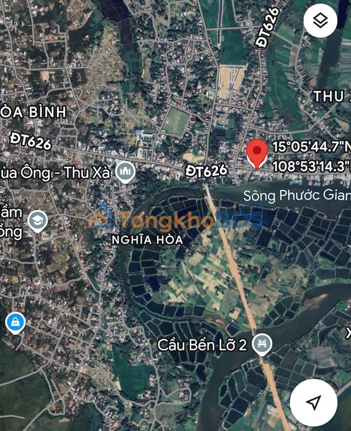 Nhà mặt tiền ĐT 626 Nghĩa Hòa 240m² 2 tỷ - KD sầm uất