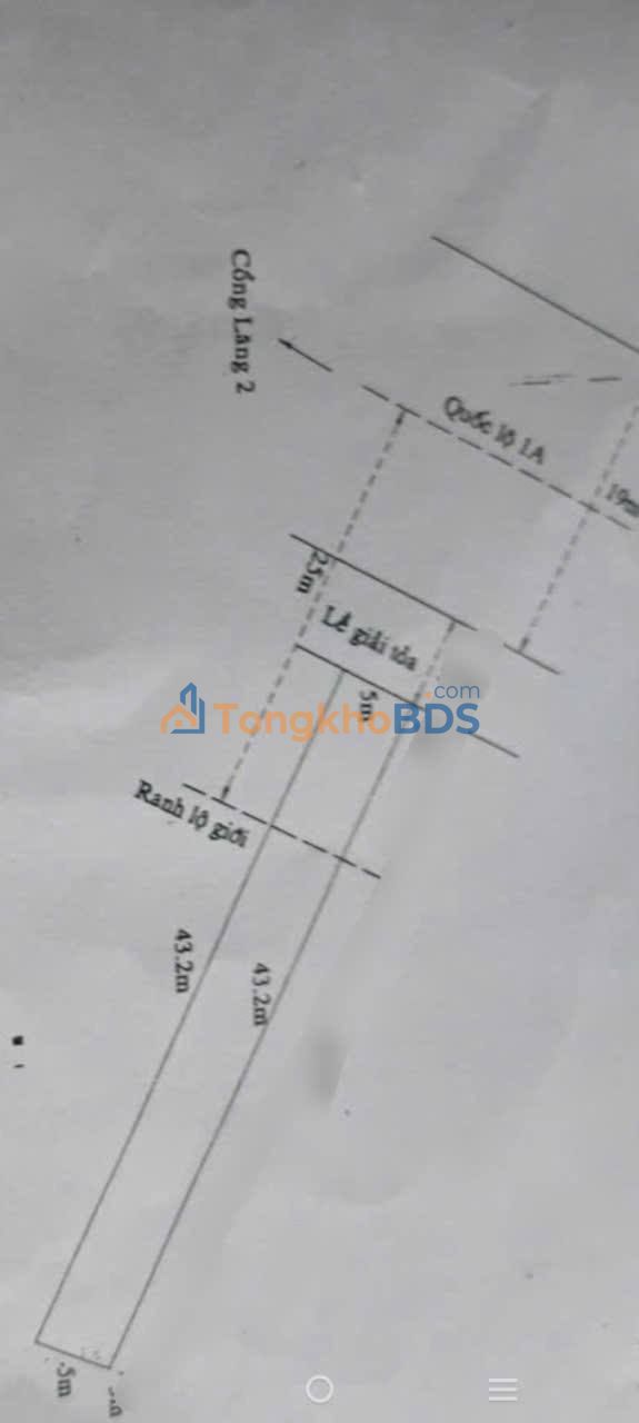 Đất Lộ 1A Phường 4 Đà Lạt 6.5 tỷ - Đường to ô tô
