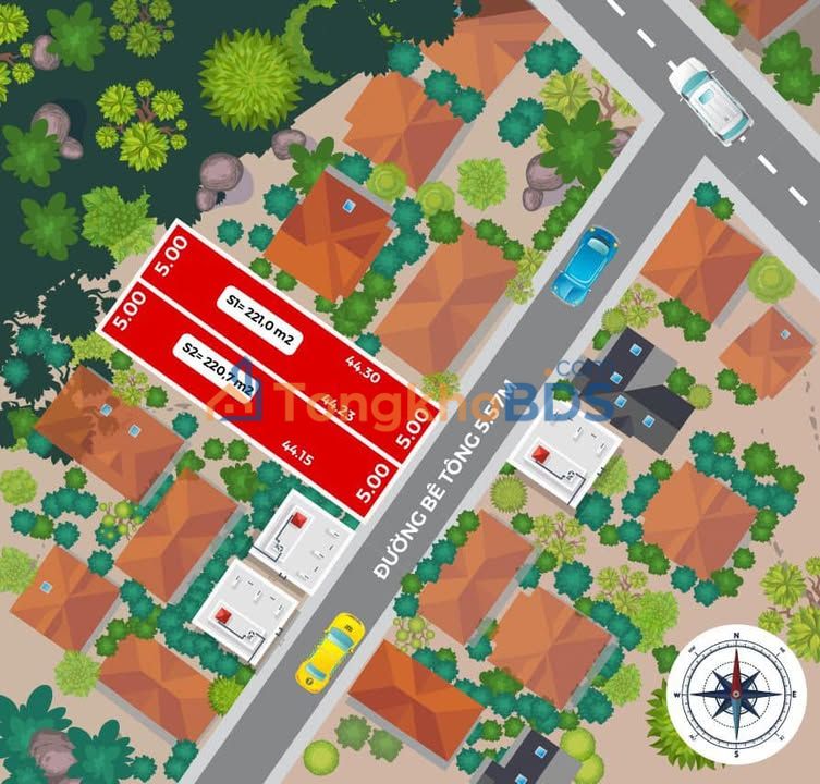 Đất nền Phú Hồ 220m² 790 triệu - Sổ hồng rõ ràng