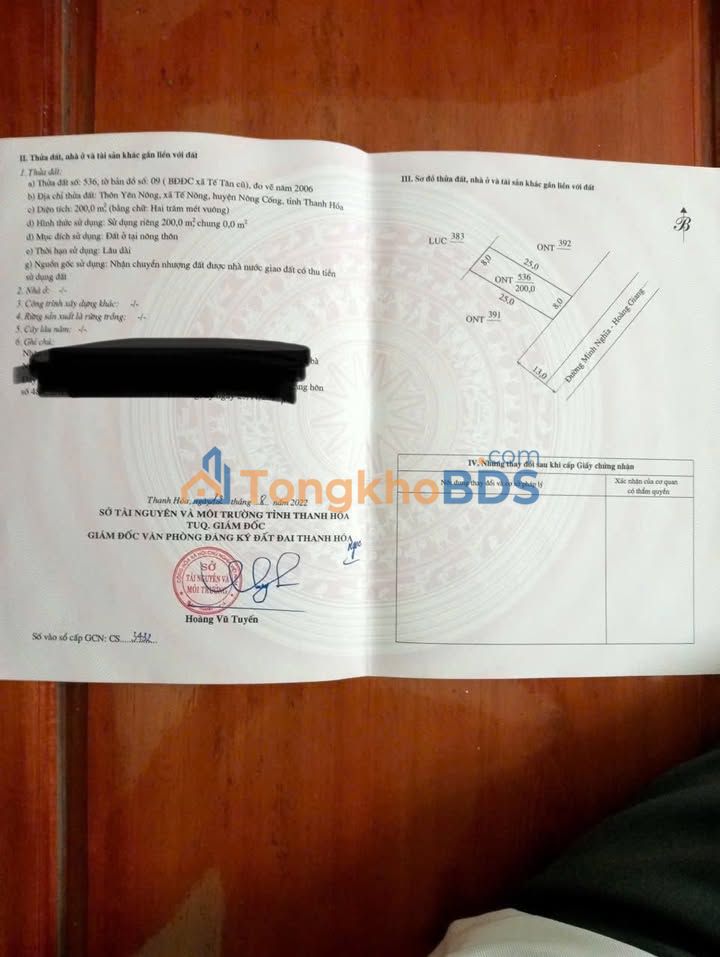 Đất Nền Minh Hưng 200m² - Sổ Hồng Chính Chủ, Giá Đầu Tư