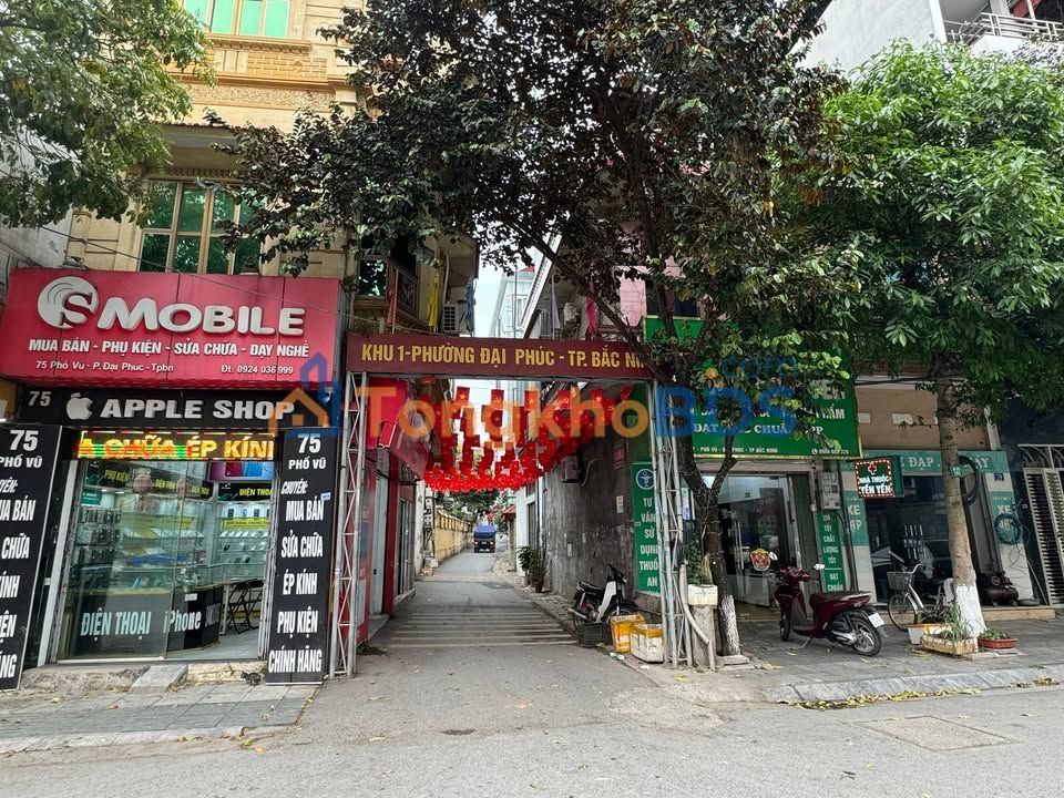 Nhà Góc 2 Tầng Phường Đại Phúc, Bắc Ninh - 50m² Giá 4 Tỷ Hướng Đông