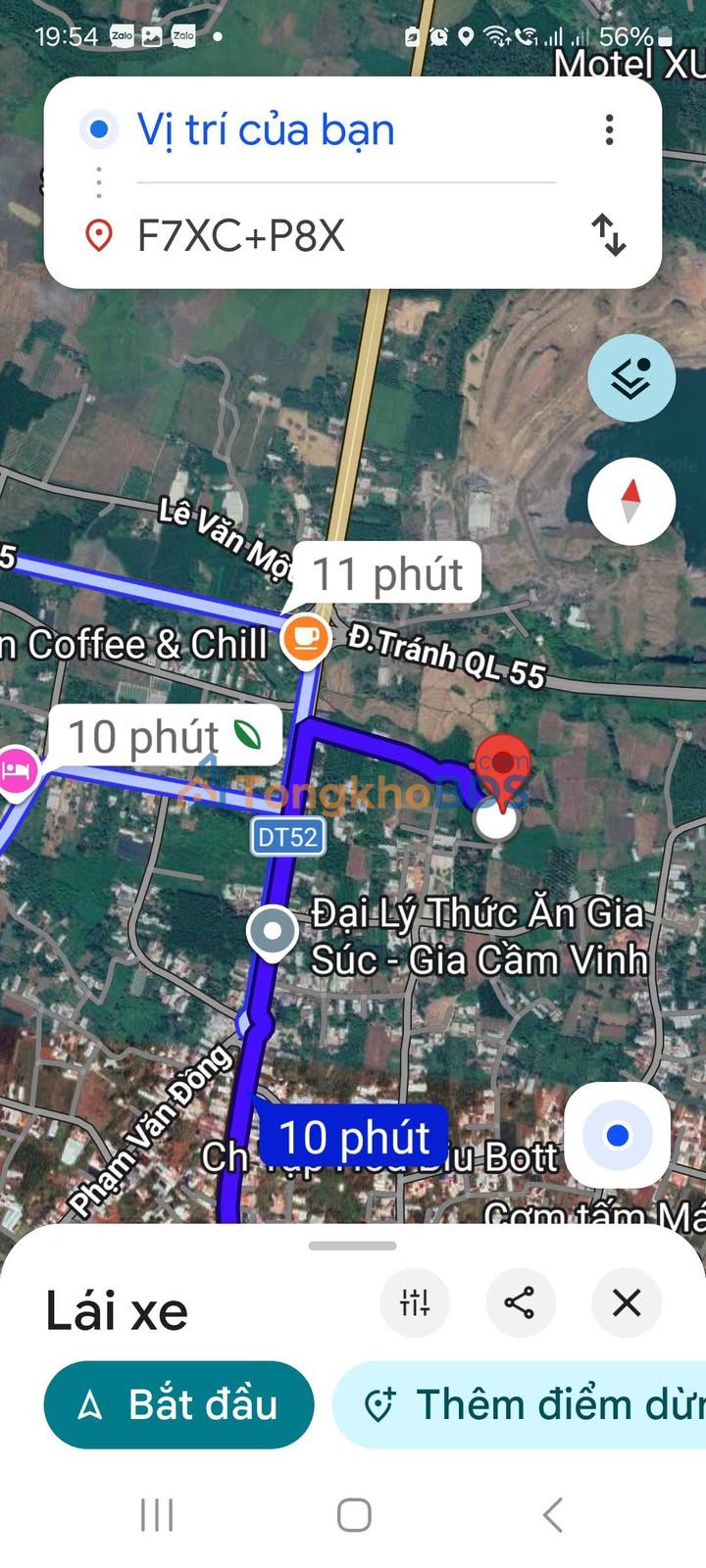 Đất nền Thị trấn Đất Đỏ 105m² 600-699 triệu - Đường ô tô