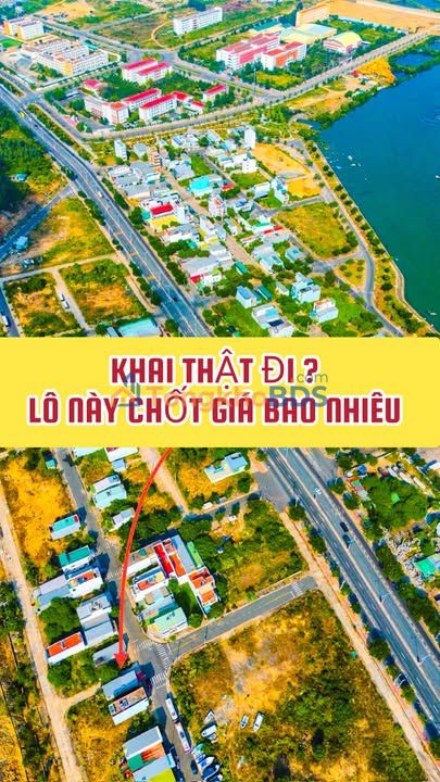 Đất tái định cư Hòn Rớ 2 Phước Hải 80m² 4.8 tỷ - Đường to ô tô