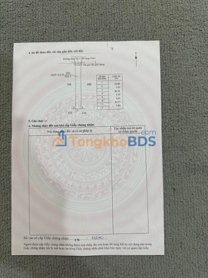 Đất Komleo Tân Lập 820m² 3 tỷ - Đường to ô tô