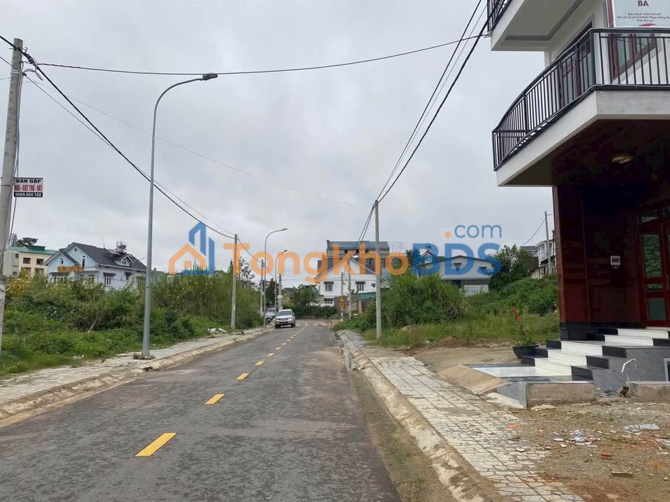 Đất KQH Phạm Hồng Thái, Đà Lạt 103.5m² - View Ga Đà Lạt, Giá 8.7 Tỷ