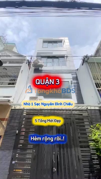 Nhà Nguyễn Đình Chiểu Q3 34m² 8.5 tỷ - Chính chủ bán