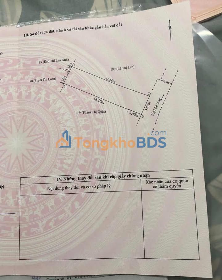 Bán Đất Vàng Dương Kinh 103m² - Ngõ Ô Tô, Sổ Đỏ Chính Chủ