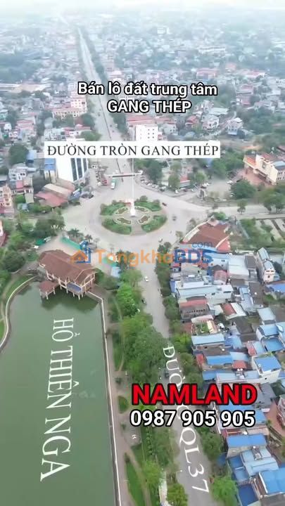 Đất nền Đường tròn Gang Thép Phổ Yên 98m² 1 tỷ - Sổ đỏ chính chủ