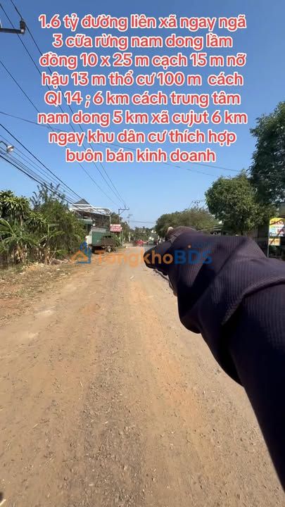 Đất Vàng Nam Hà, Lâm Hà - 250m² Kinh Doanh Đắc Địa, Giá 1.6 Tỷ