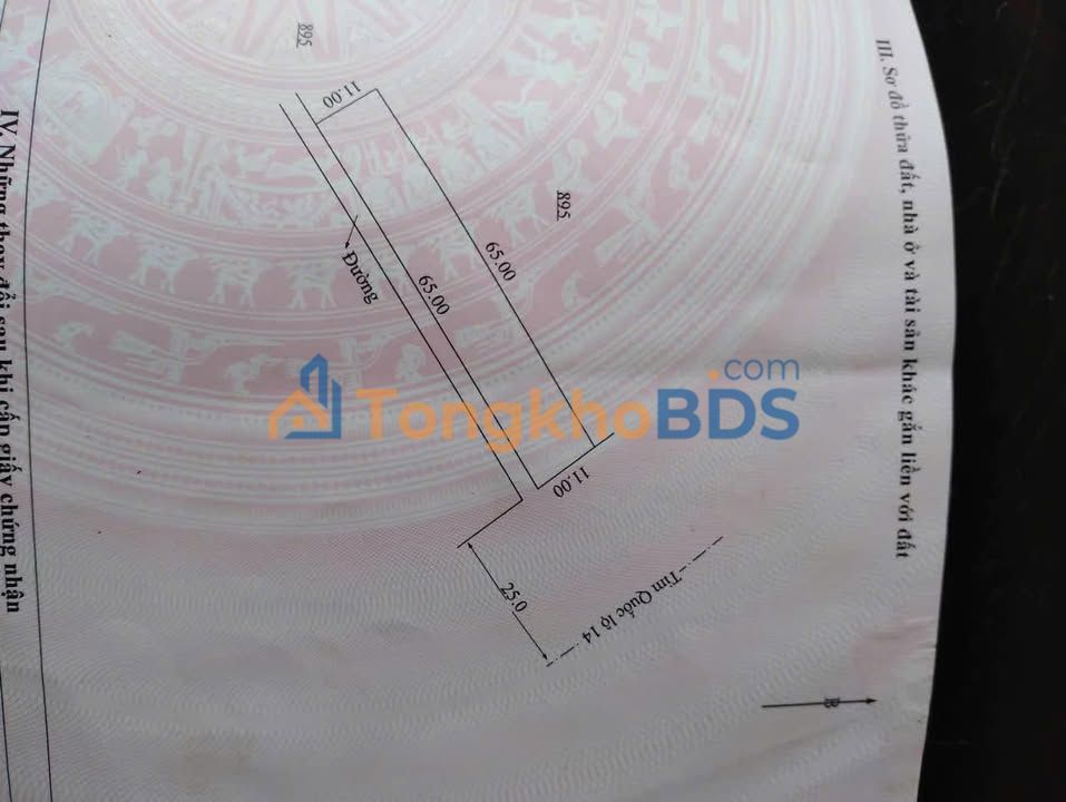 Đất nền Ea H'Leo QL14 715m² giá thỏa thuận - Sổ đỏ chính chủ