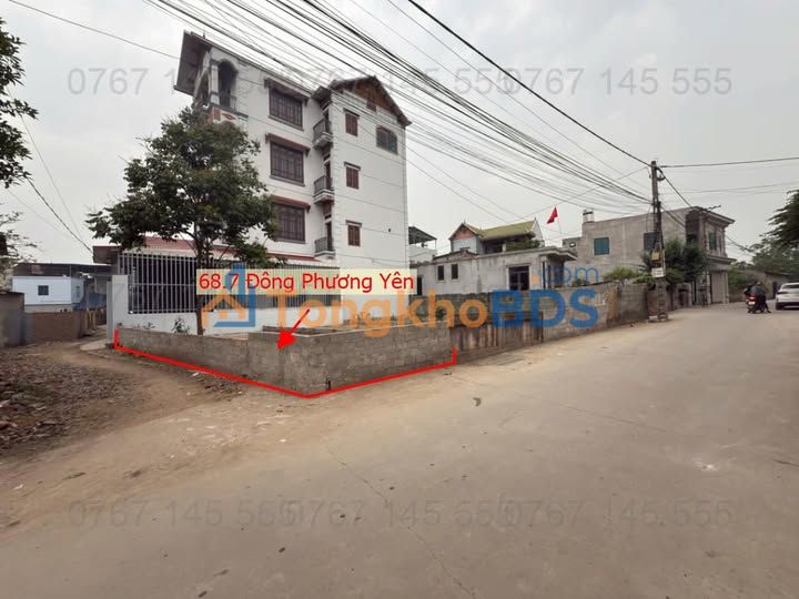 Đất Lô Góc 68.7m² Thôn Đông Cựu, Chương Mỹ - Kinh Doanh Đắc Lợi