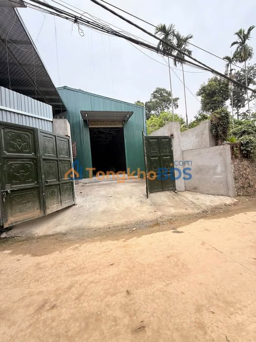 Nhà xưởng 469.9m² trục chính Sơn Đông, Chương Mỹ - Giá đầu tư