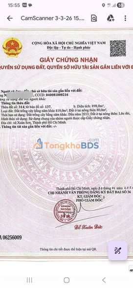 Đất nền Suối Rao 898m² 1,05 tỷ - Giá tốt hiếm có