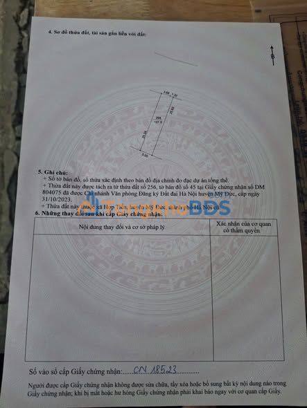 Đất nền mặt đường La Đồng, Ứng Hòa - 127.3m² - Kinh doanh đắc lợi