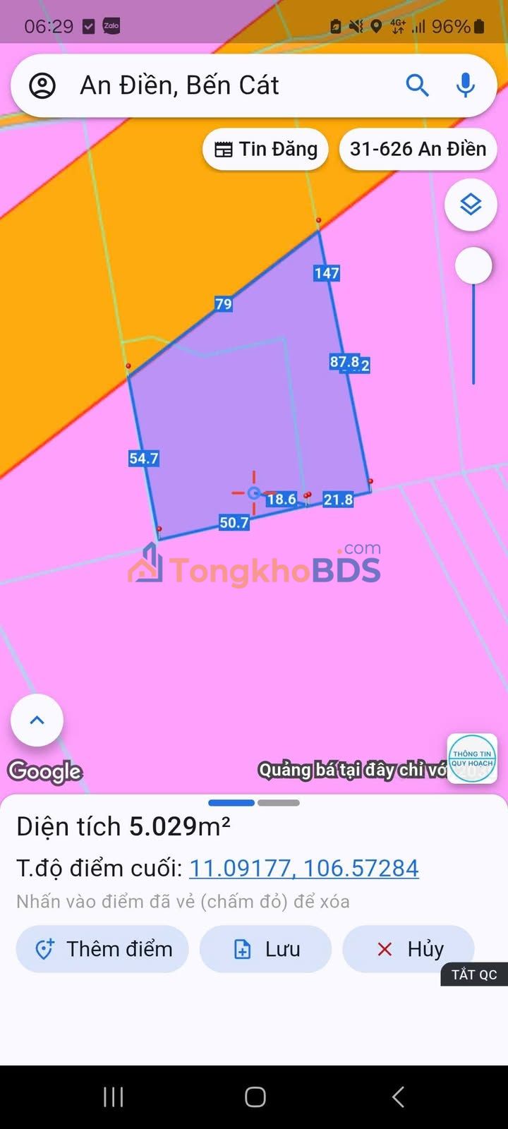 Bán Đất Vành Đai 4 Dầu Tiếng 5000m² - Giá 27 Tỷ, Mặt Tiền Kinh Doanh