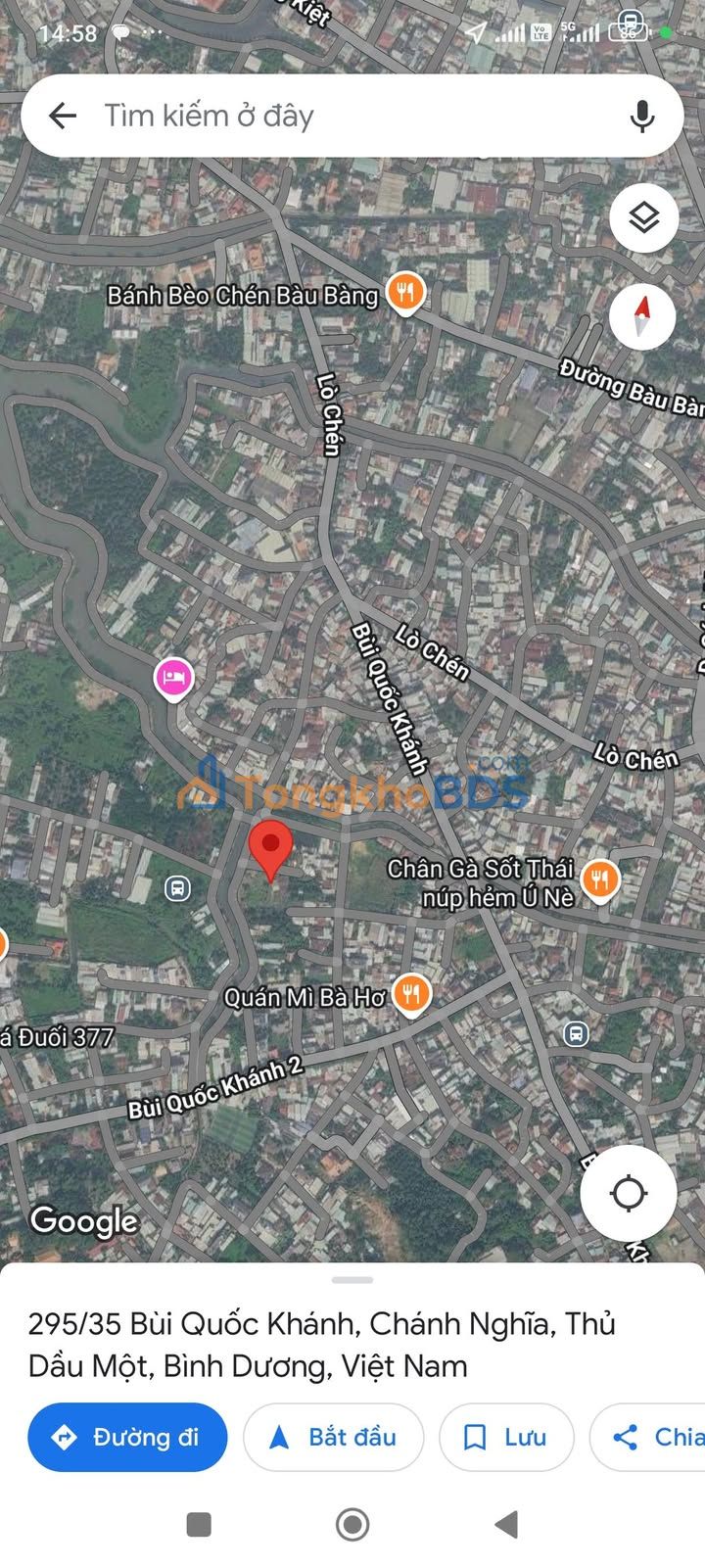 Đất nền Chánh Nghĩa Thủ Dầu Một 1.000m² 13 tỷ - Đường to ô tô