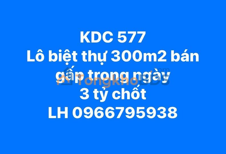 Bán Gấp Biệt Thự 300m² Khu Dân Cư 577, Quảng Ngãi - Giá 3 Tỷ