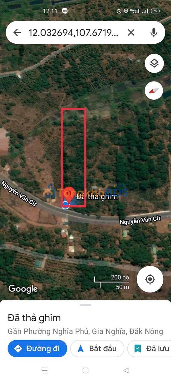 Đất Nông Nghiệp Mặt Tiền Đường Tránh Nguyễn Văn Cừ, Đắk Nông - 7200m²