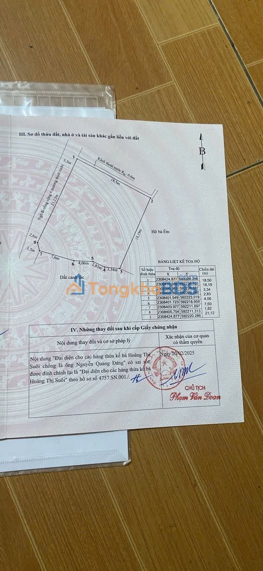 Đất nền Cam Lộ Hùng Vương 300m² 6 tỷ - Sổ đỏ chính chủ, xây dựng tự do