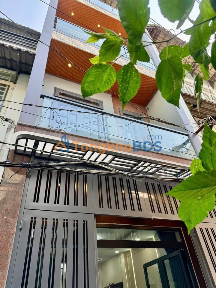 Nhà 4 Tầng HXH Đậu Cửa Quang Trung, Gò Vấp - 4PN, SHR - 5.2 Tỷ