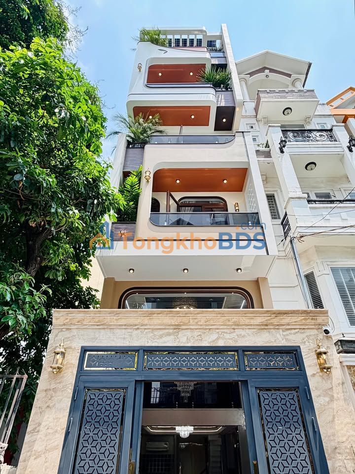 Nhà 5 Tầng Thang Máy Lê Văn Thọ Gò Vấp - 13.2 Tỷ