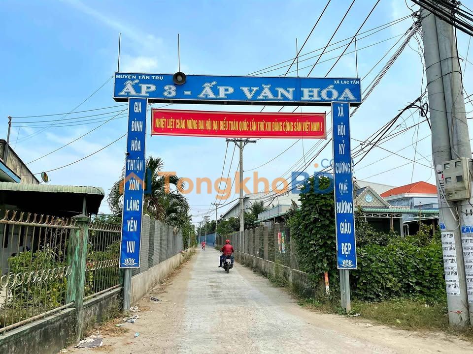 Đất nền Tân Trụ Long An 125m² 599 triệu - Sổ đỏ chính chủ