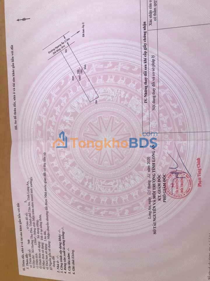 Đất nền Hướng Thọ Phú Tân An 150m² 720tr - Tiềm năng tăng giá