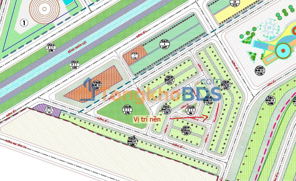 Đất nền KĐT 5A Phú Lợi 151m² - Sổ đỏ chính chủ