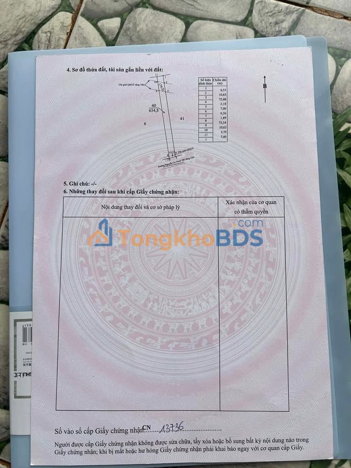 Đất Nguyễn Cư Trinh, Đông Hòa 560m² 350tr/m - Đường ô tô