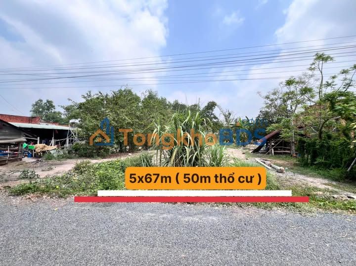 Đất nền Gò Dầu, Tây Ninh 5x67m - Sổ đỏ thổ cư, 550 triệu
