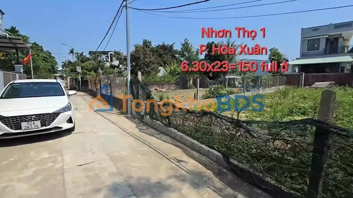 Đất nền Hòa Xuân 150m² 2 tỷ - Sổ đỏ chính chủ