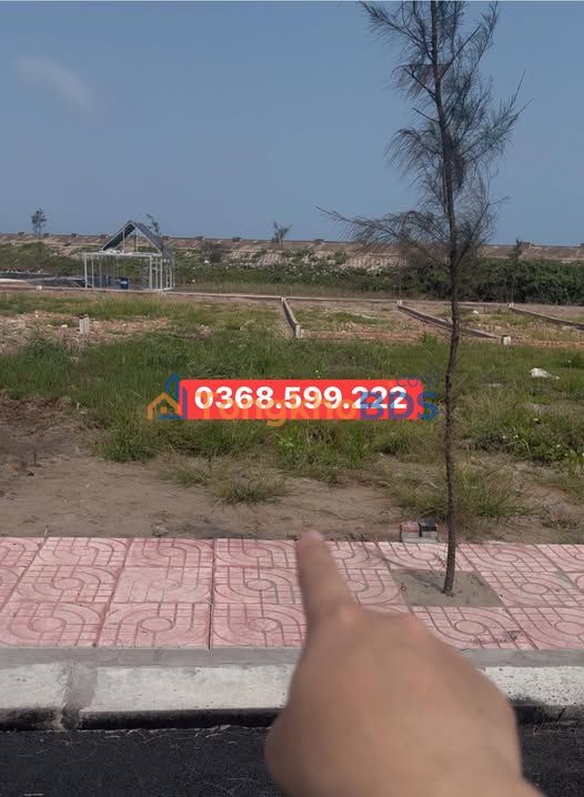 Đất nền Hải Xuân, Hải Hậu 98m² - Sổ đỏ sẵn, gần biển, đón đầu đặc khu