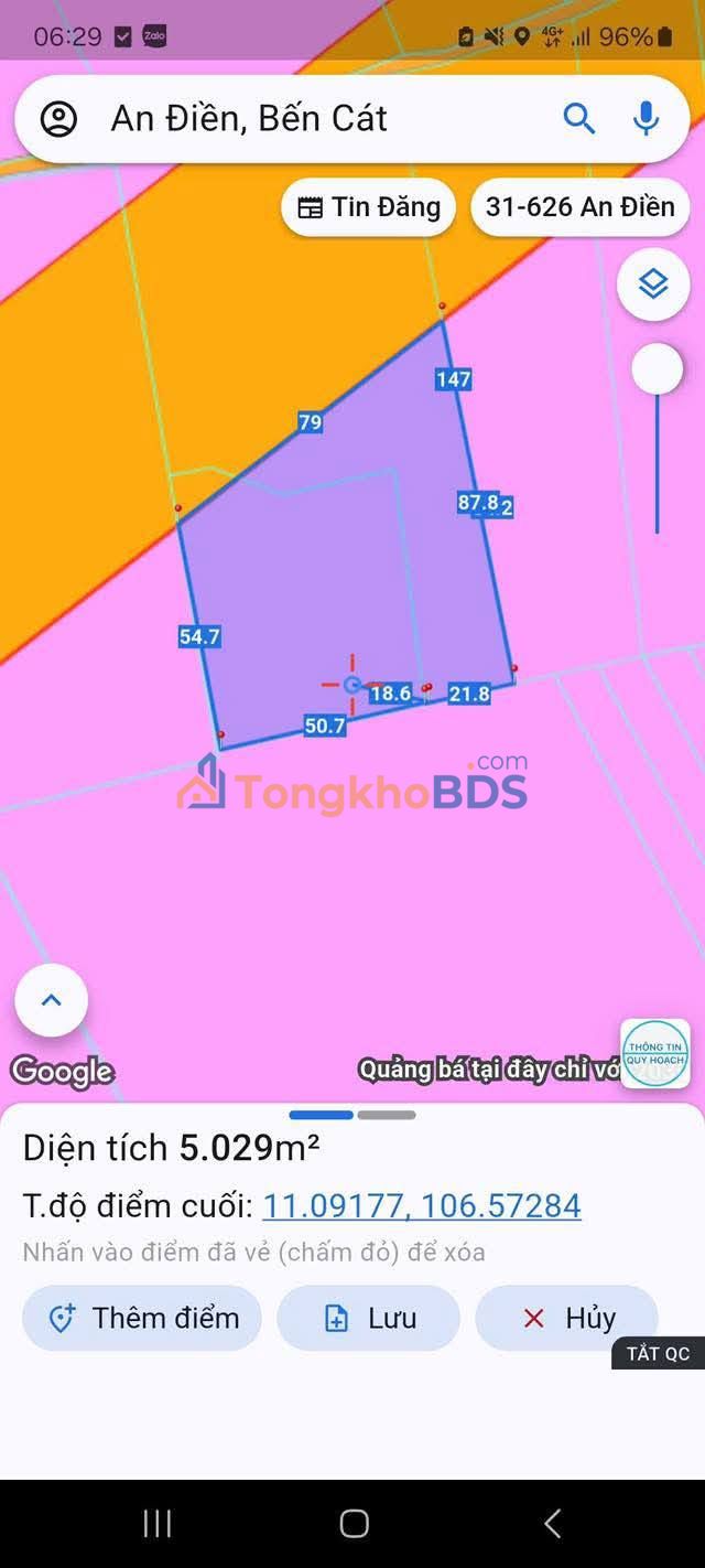 Đất Mặt Tiền Vành Đai 4 - Bàu Bàng 900m² Thổ Cư, Giá Đầu Tư 27 Tỷ