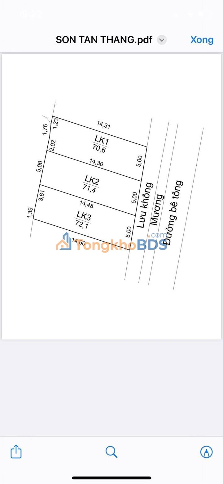 Đất nền Thôn Tân Thắng Hải Dương 72m² 800 triệu - Sổ đỏ chính chủ