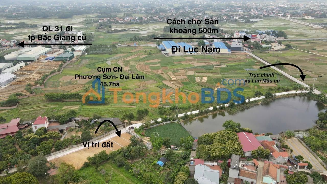 Đất Nền Lục Nam, Bắc Giang 140m² Mặt Tiền Rộng - Giá Tốt