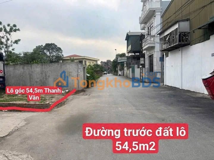Đất Lô Góc Kinh Doanh Đỉnh Tam Hưng - Thanh Oai 54.5m² - Giá 5 Tỷ