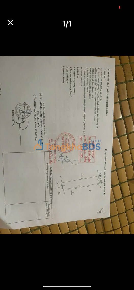 Nhà Ngõ 533 Bà Chiệu Chi Lăng 1007m² - Vị trí đẹp