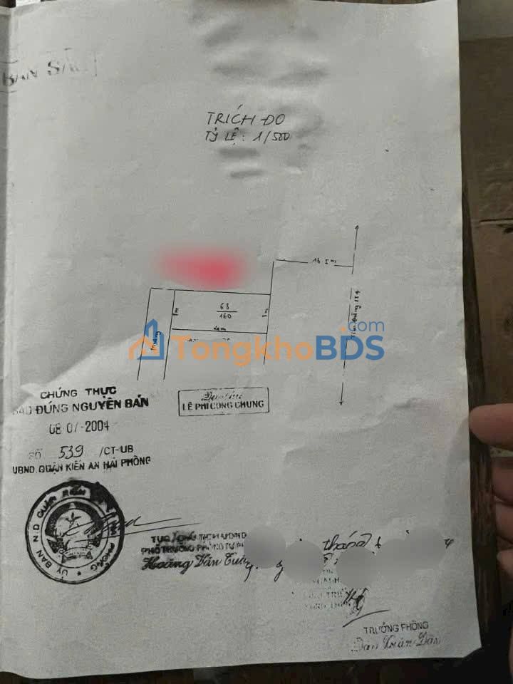 Đất Vàng Trần Tất Văn Kiến An 160m² - Sổ Đỏ Chính Chủ, Giá Ngọt!