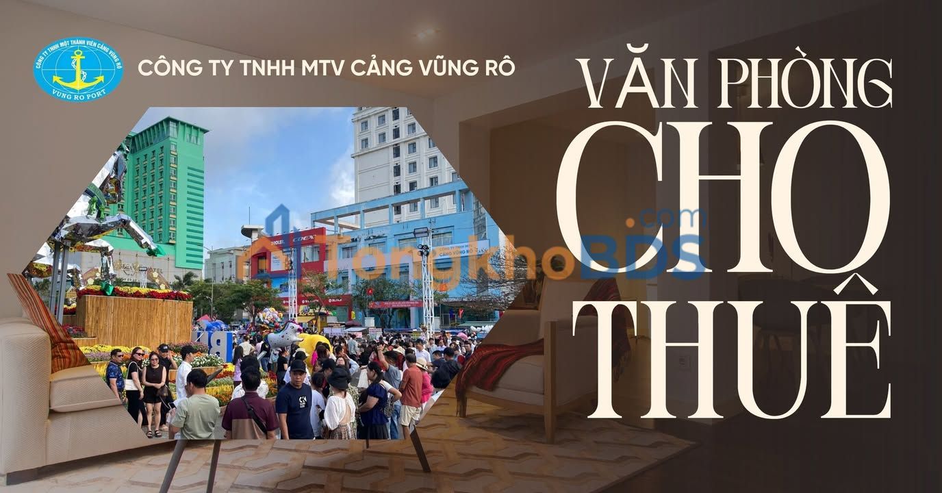 Văn phòng Cảng Vũng Rô Tuy Hòa 48m² - Vị trí trung tâm