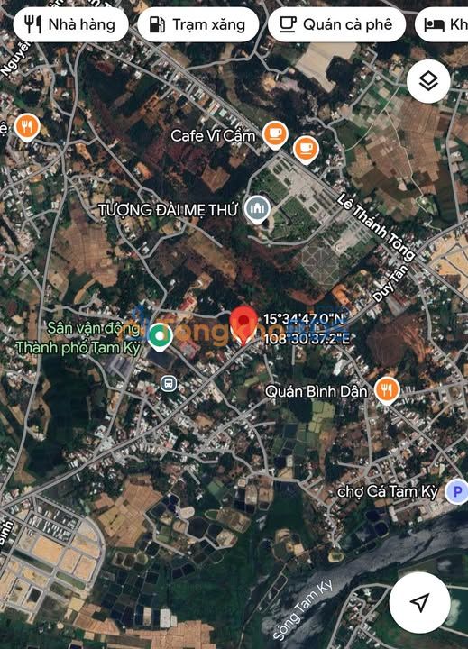 Bán Đất Mặt Tiền Duy Tân, Hải Châu - 136m² - 2.2 Tỷ - Hướng ĐN