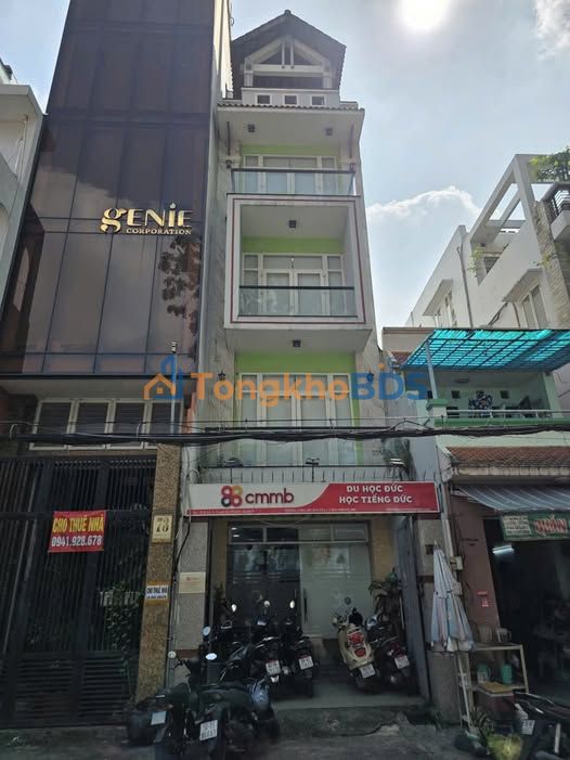 Nhà Mặt Tiền Cư Xá Đô Thành Q3 - 91.8m² - 5 Tầng - 32 Tỷ