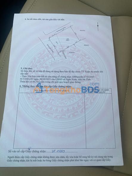 Bán Đất Nền Khối 5 Nghi Xuân, Hà Tĩnh - 266m², Giá Tốt