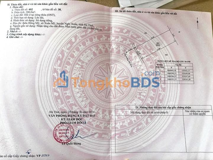 Đất Mặt Tiền Hoa Mỹ, Nghi Xuân: Kinh Doanh Sầm Uất, Tiềm Năng Tăng Giá