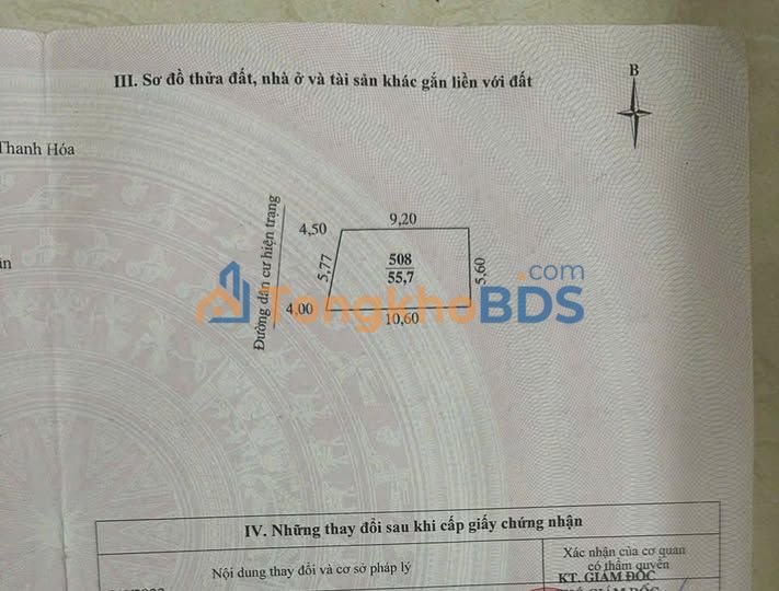 Nhà C4 Gác Xếp Mặt Tiền Trần Nguyên Hãn 56m² - Ngay Quảng Trường Lam Sơn