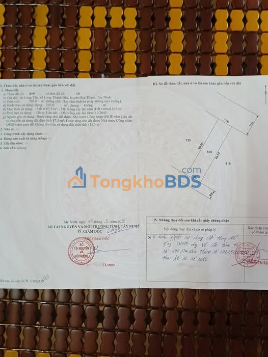 Nhà riêng Long Hoa Tây Ninh 203m² 1.9 tỷ - Chính chủ bán