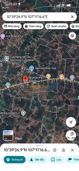 Đất Mặt Tiền Ngãi Giao - Mỹ Xuân, Châu Đức 2400m² - Giá 2.5 Tỷ