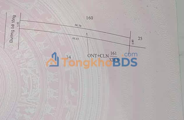 Đất nền xã Bình Thuận Buôn Hồ 330m² - Sổ đỏ chính chủ