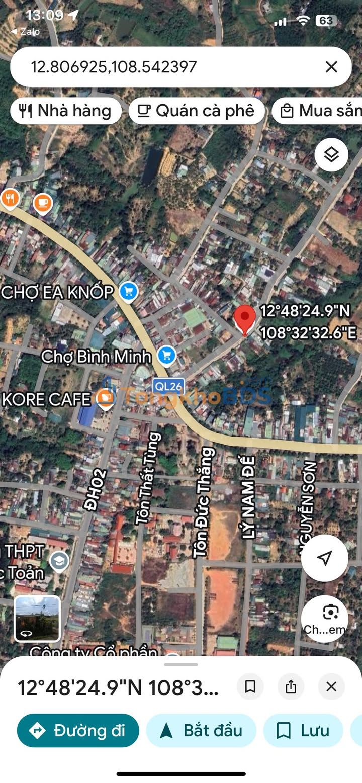 Nhà riêng Ea Knop 480m² 3 tỷ - Chính chủ bán