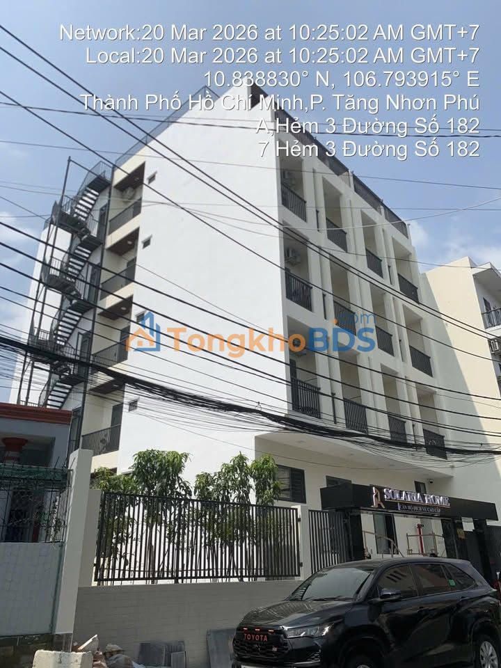 Serviced Apartment Tăng Nhơn Phú B 411m² - Bàn giao ngay