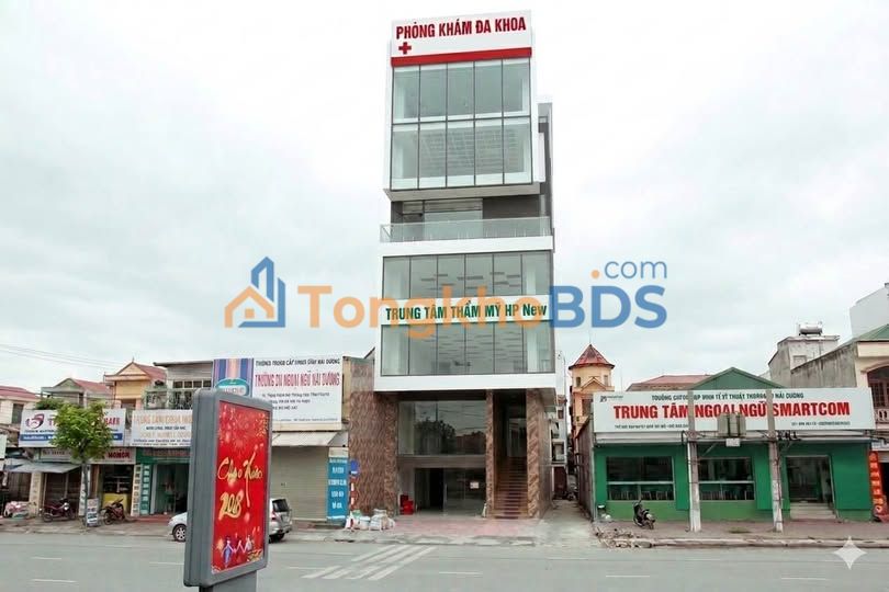 Tòa Nhà 7 Tầng Căn Góc Mặt Tiền Nguyễn Lương Bằng, TP. Hải Dương - Kinh Doanh Đỉnh Cao